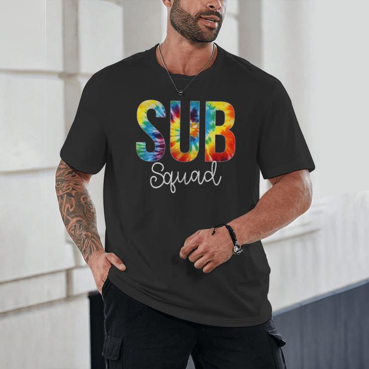 Sub Squad For Work Tie Dye Back To School Appreciation Day Unisex T-Shirt Sub Squad For Work Tie Dye Back To School Appreciation Day Unisex T-Shirt