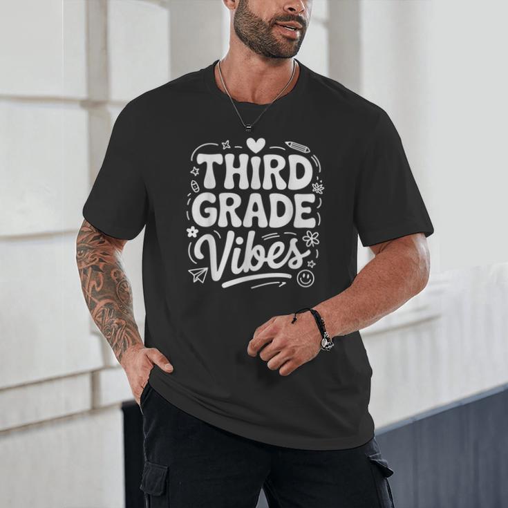 Third Grade Vibes Back To School Fun Unisex T-Shirt
