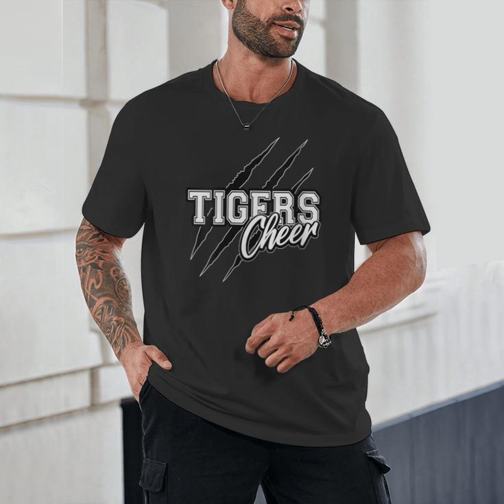 Tigers Cheer Back To School Cheerleading Team Spirit Unisex T-Shirt Tigers Cheer Back To School Cheerleading Team Spirit Unisex T-Shirt