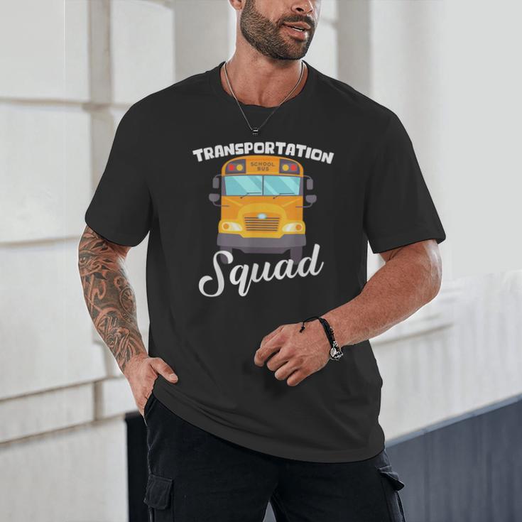 Transportation Squad Back To School Bus Driver Monitor Aide Unisex T-Shirt Transportation Squad Back To School Bus Driver Monitor Aide Unisex T-Shirt
