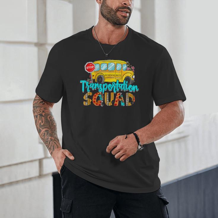 Transportation Squad Bus Driver Back To School Unisex T-Shirt