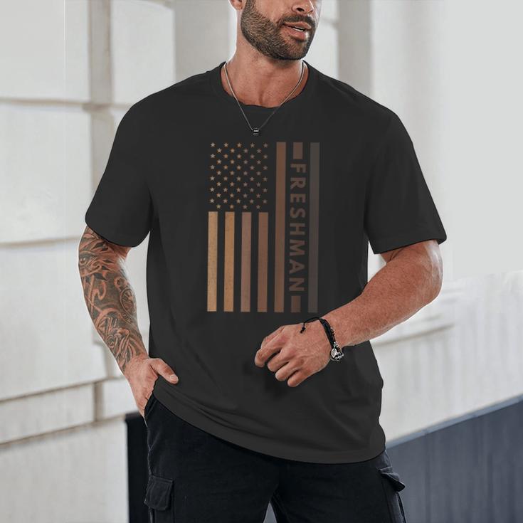 USA Flag Freshman 9th Ninth Grade Back To School Juneteenth Unisex T-Shirt USA Flag Freshman 9th Ninth Grade Back To School Juneteenth Unisex T-Shirt