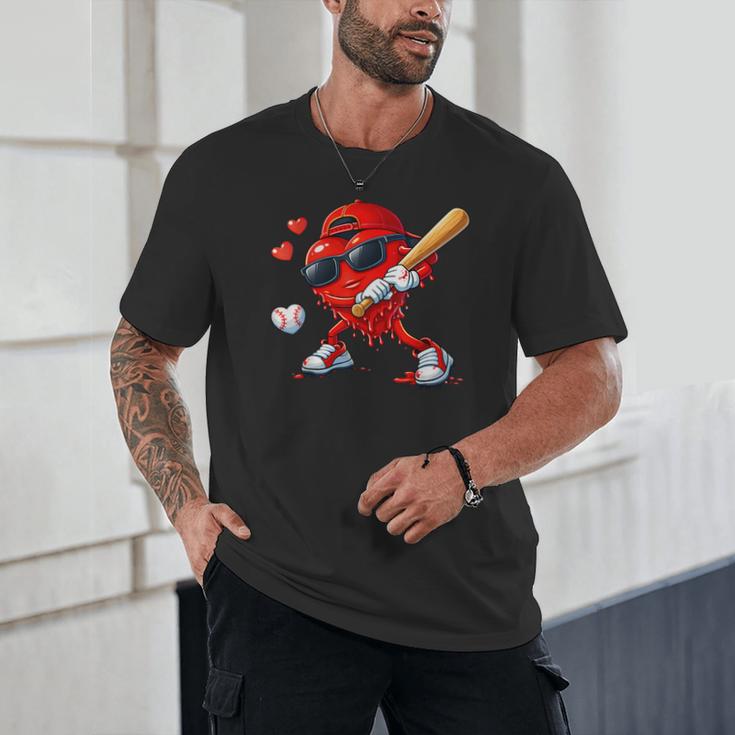 Valentine Baseball Heart Sports Love Valentines Day Boys Unisex T-Shirt Valentine Baseball Heart Sports Love Valentines Day Boys Unisex T-Shirt