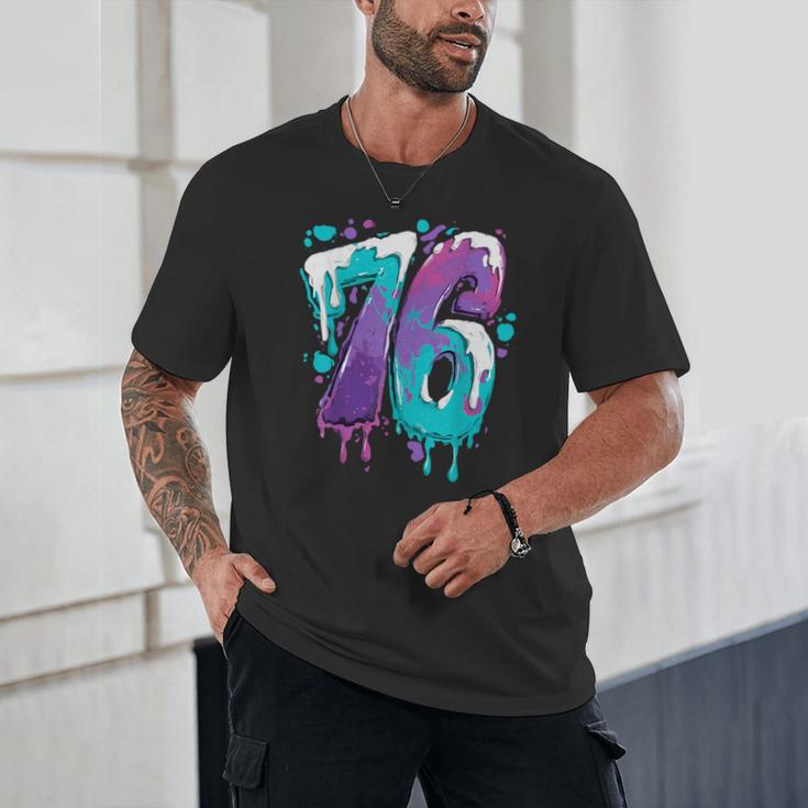 Vintage Baseball 76 Number Unisex T-Shirt Vintage Baseball 76 Number Unisex T-Shirt
