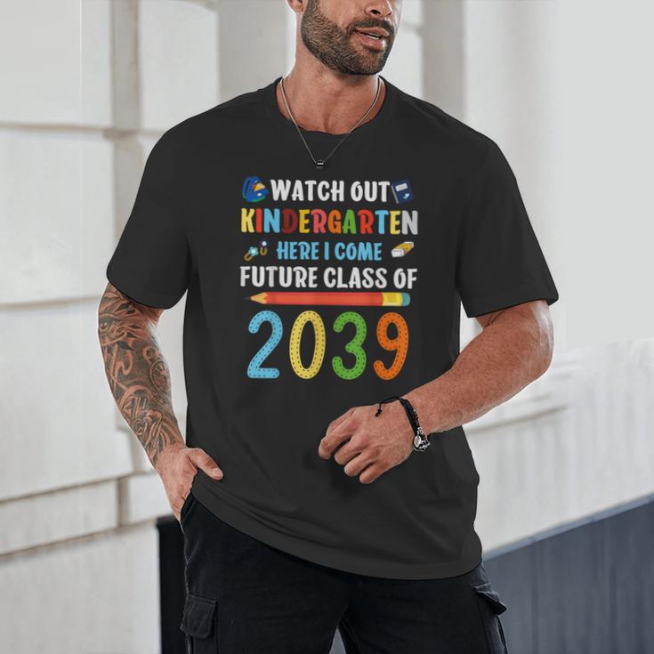 Watch Out Kindergarten Here I Come Shirts Back To School Unisex T-Shirt Watch Out Kindergarten Here I Come Shirts Back To School Unisex T-Shirt
