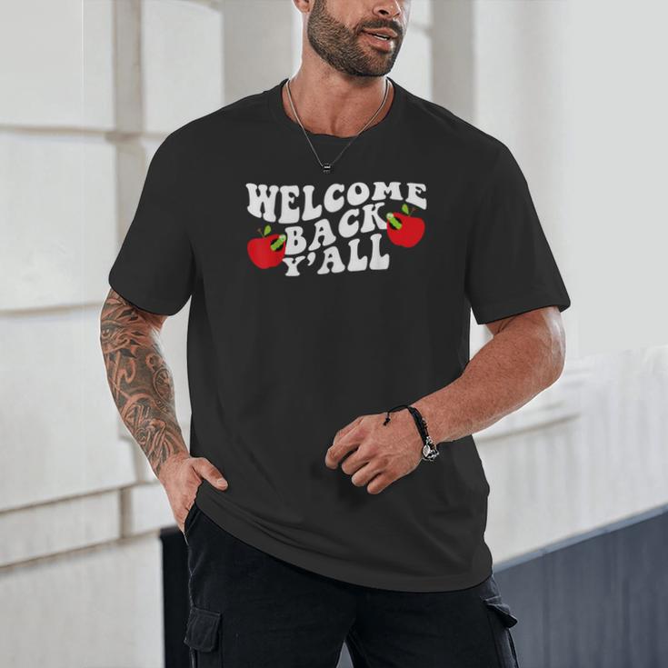 Welcome Back To School Happy First Day Of School 2025 2026 Unisex T-Shirt Welcome Back To School Happy First Day Of School 2025 2026 Unisex T-Shirt