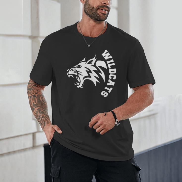 Wildcats High School Spirit Fan Team Back To School Unisex T-Shirt
