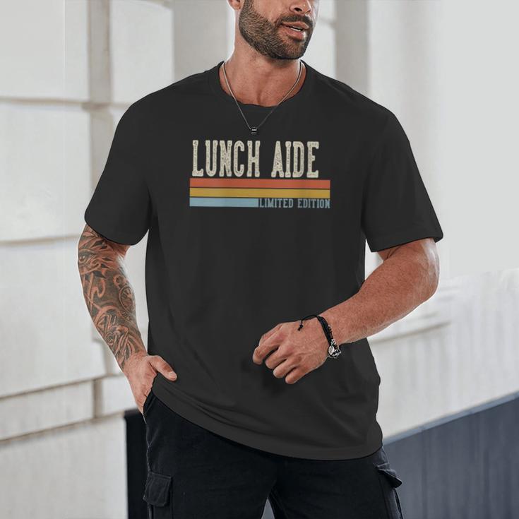 Women's Lunch Aide Week Retro Vintage Back To School Day Unisex T-Shirt Women's Lunch Aide Week Retro Vintage Back To School Day Unisex T-Shirt