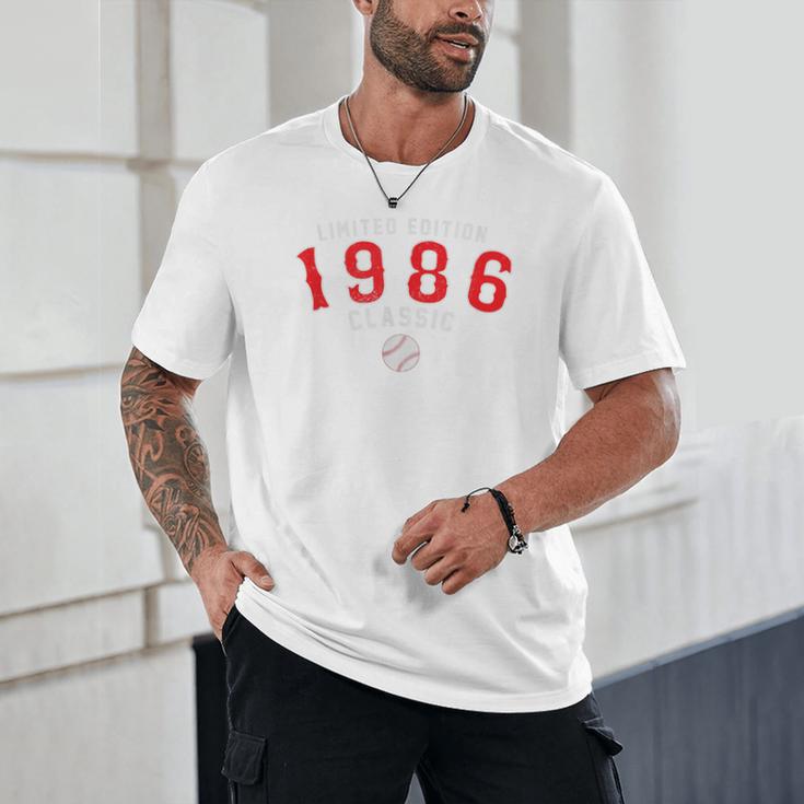 40 Year Old 1986 Classic Baseball 40th Birthday Unisex T-Shirt 40 Year Old 1986 Classic Baseball 40th Birthday Unisex T-Shirt