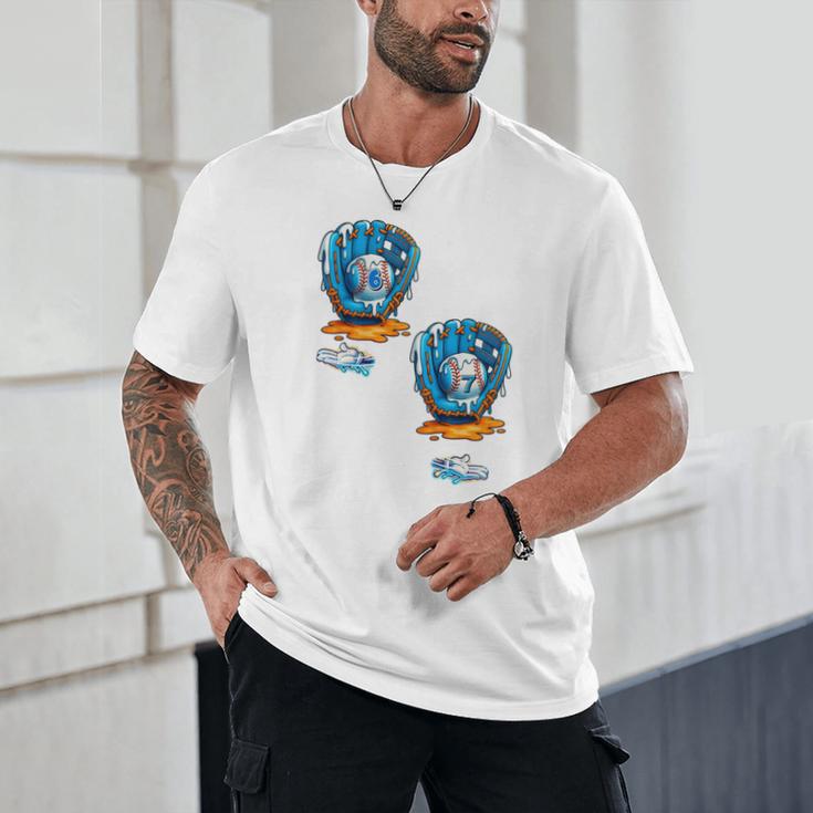 6-7 Meme Baseball Drip Team Glove Catcher Ice Cream Unisex T-Shirt 6-7 Meme Baseball Drip Team Glove Catcher Ice Cream Unisex T-Shirt