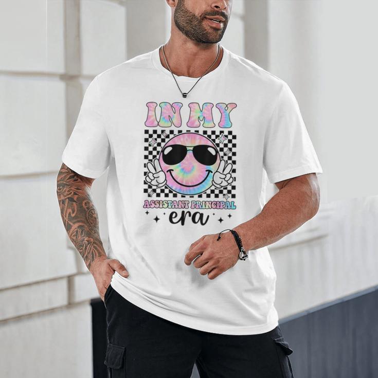 In My Assistant Principal Era Groovy Tie Dye Back To School Unisex T-Shirt In My Assistant Principal Era Groovy Tie Dye Back To School Unisex T-Shirt
