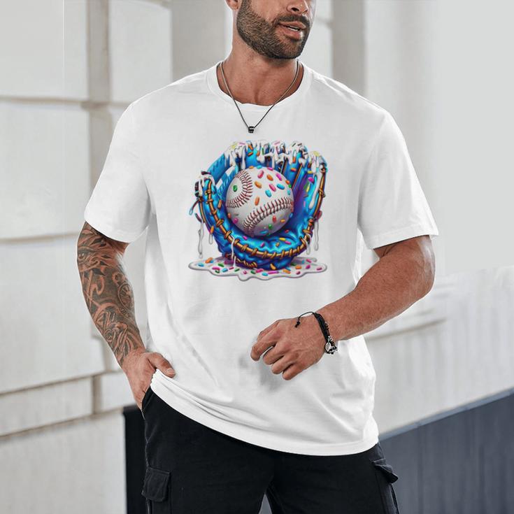 Baseball Drip For Boys Ice Cream Drip Youth Baseball Boys Premium Tri-Blend Unisex T-Shirt Baseball Drip For Boys Ice Cream Drip Youth Baseball Boys Premium Tri-Blend Unisex T-Shirt