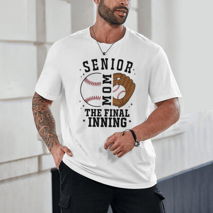 Baseball Senior Mom 2026 The Final Inning Unisex T-Shirt Baseball Senior Mom 2026 The Final Inning Unisex T-Shirt