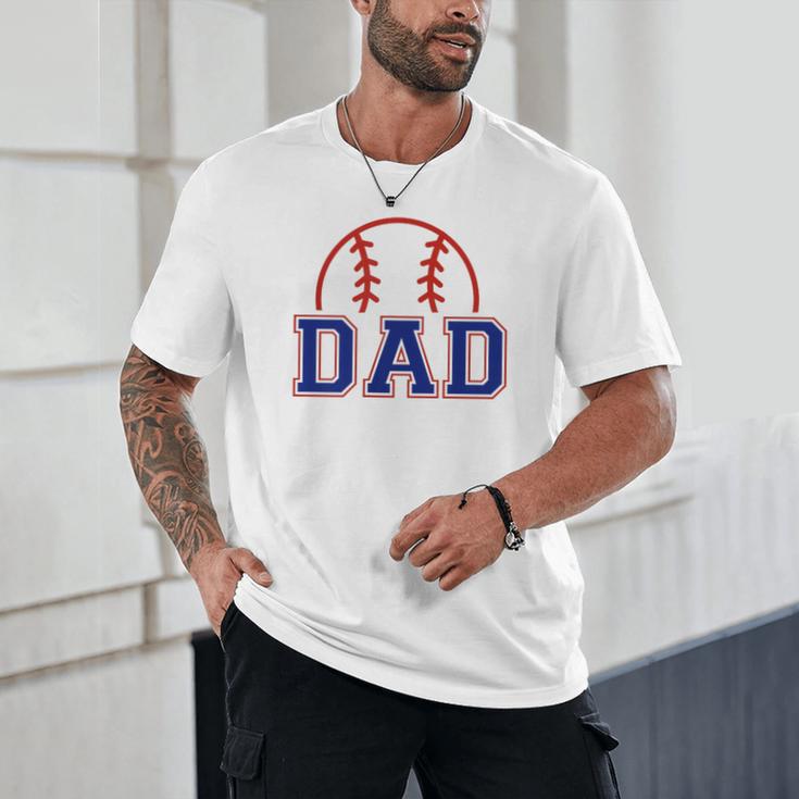 Dad Of Rookie 1st Birthday Baseball Boy Family Matching Unisex T-Shirt Dad Of Rookie 1st Birthday Baseball Boy Family Matching Unisex T-Shirt