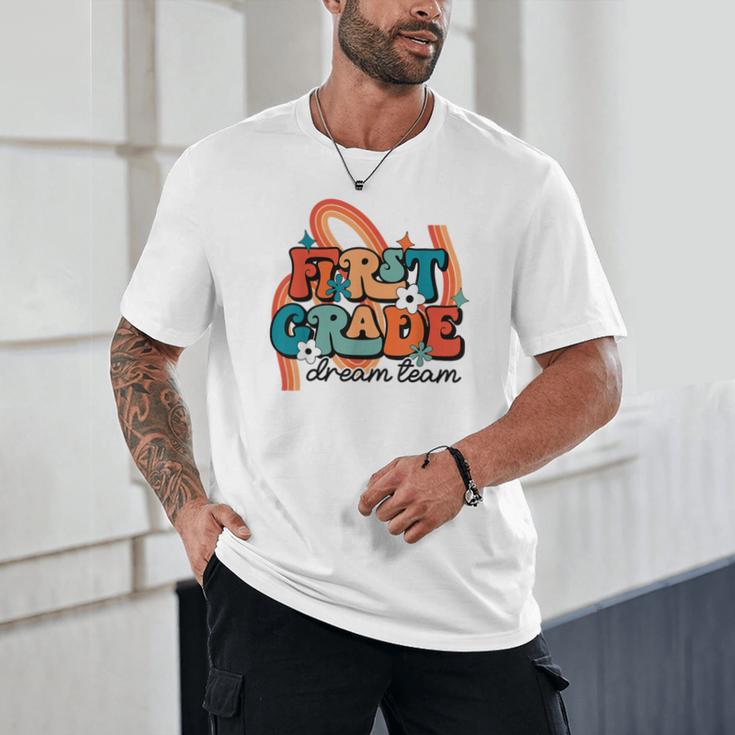 First Grade Dream Team First Day Of 1st Grade Back To School Unisex T-Shirt First Grade Dream Team First Day Of 1st Grade Back To School Unisex T-Shirt