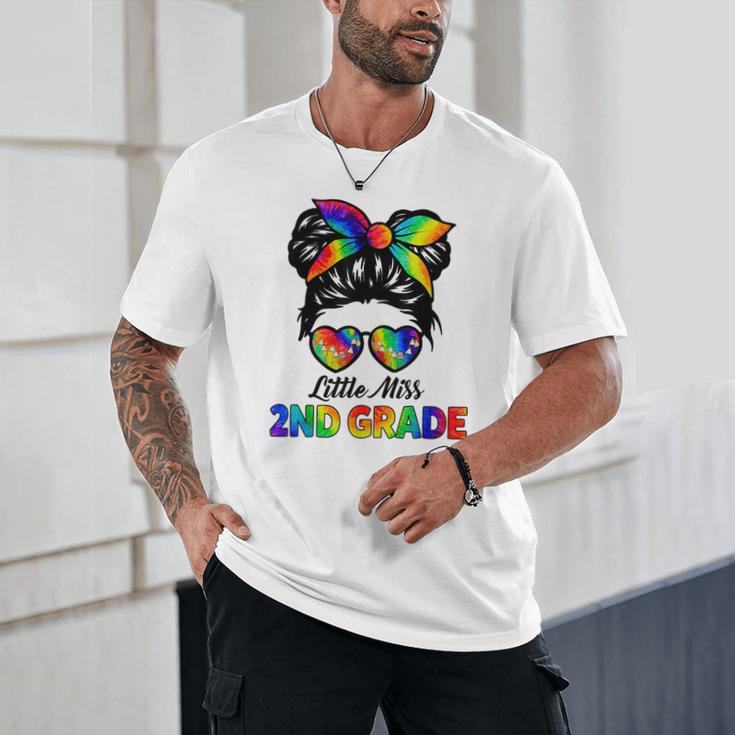 Girls Second Grade Back To School Cute Little Miss 2nd Grade Unisex T-Shirt Girls Second Grade Back To School Cute Little Miss 2nd Grade Unisex T-Shirt