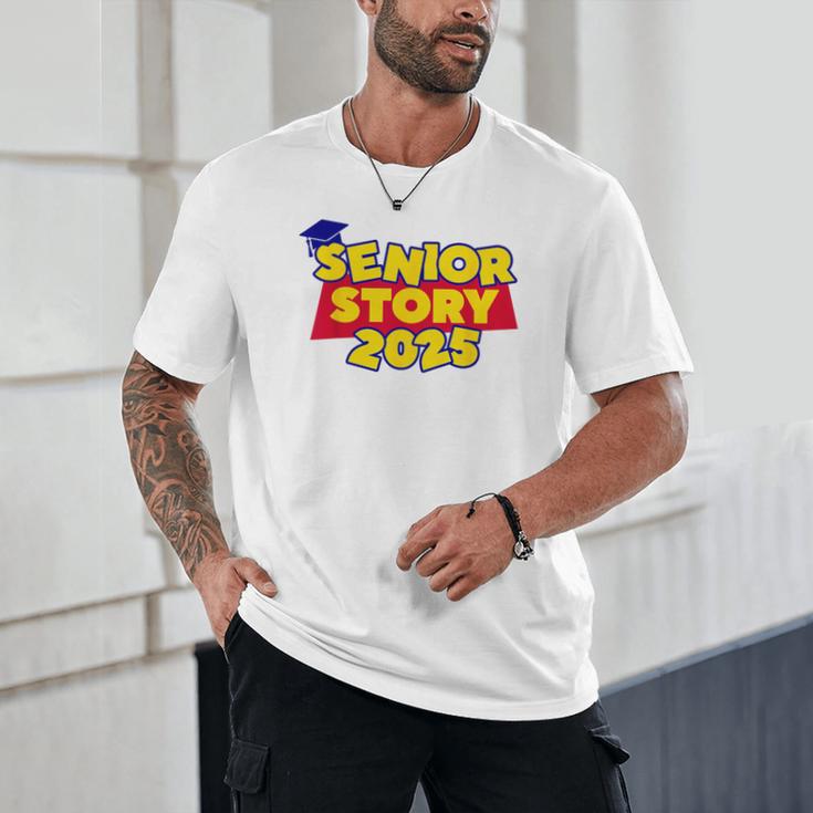 Senior 2025 Story Class Of 2025 Back To School 2025 Grad 25 Unisex T-Shirt Senior 2025 Story Class Of 2025 Back To School 2025 Grad 25 Unisex T-Shirt