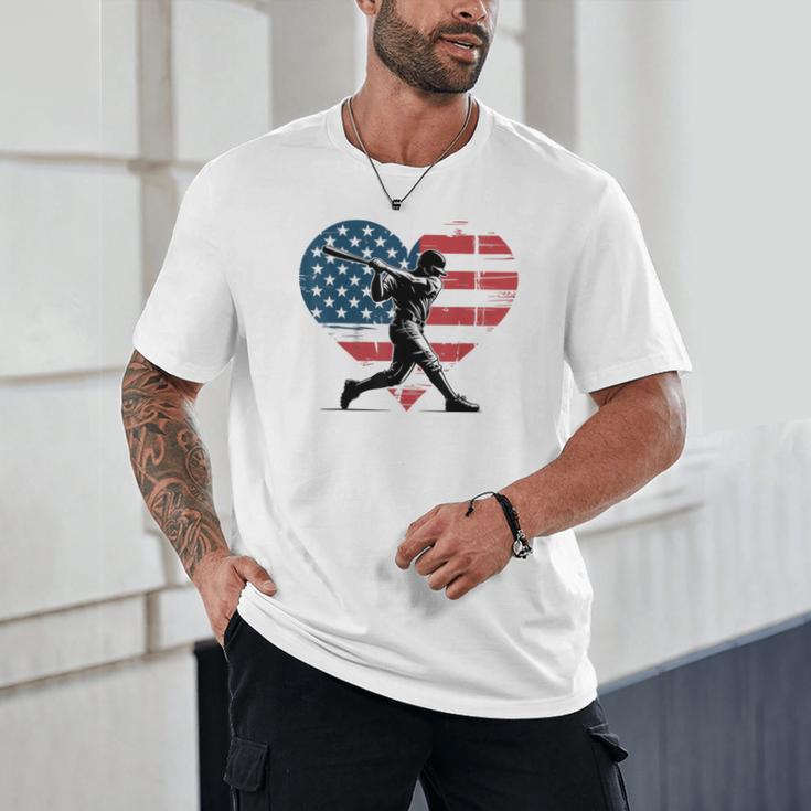 Valentines Baseball Batter Silhouette Heart Men Boys Kid Unisex T-Shirt Valentines Baseball Batter Silhouette Heart Men Boys Kid Unisex T-Shirt