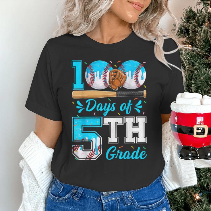 100 Days Of 5th Grade Baseball 100th Day Of School Boys Kids Unisex T-Shirt 100 Days Of 5th Grade Baseball 100th Day Of School Boys Kids Unisex T-Shirt