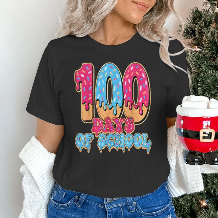 100 Days Of School Baseball Drip 100th Day Of School Unisex T-Shirt