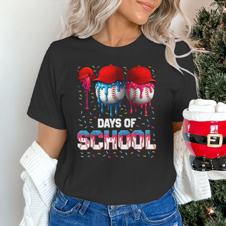 100 Days Of School Dripping Baseball 100th Day Teacher Boy Unisex T-Shirt 100 Days Of School Dripping Baseball 100th Day Teacher Boy Unisex T-Shirt