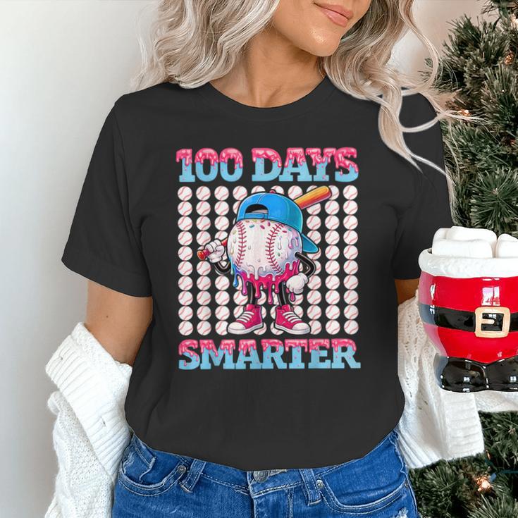 100 Days Smarter Baseball Drip Boys 100 Days Of School Kids Unisex T-Shirt 100 Days Smarter Baseball Drip Boys 100 Days Of School Kids Unisex T-Shirt