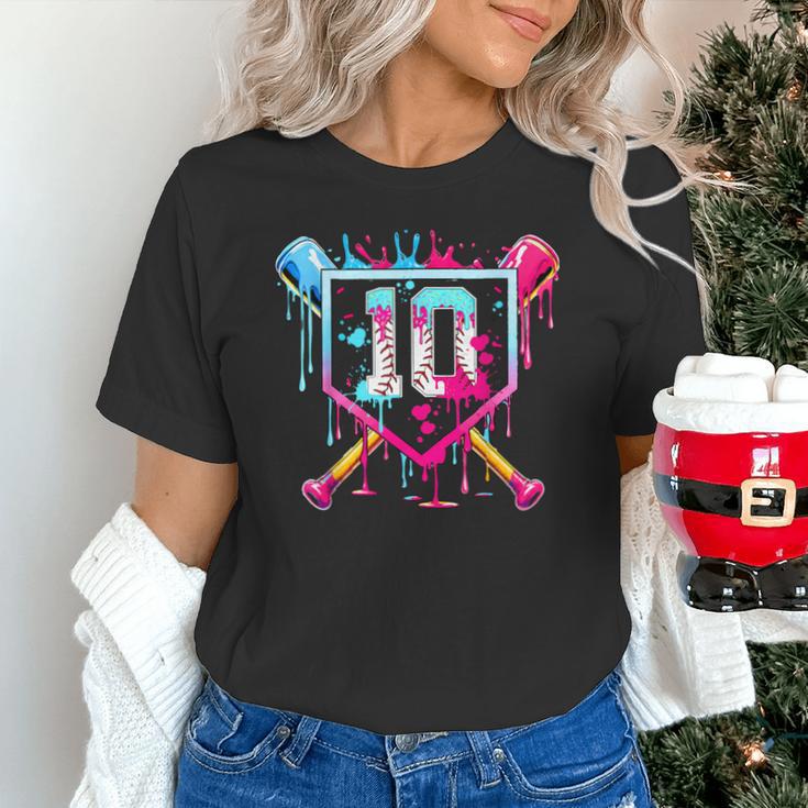 10th Birthday Boys Baseball Ice Cream Drip Boys Baseball Unisex T-Shirt 10th Birthday Boys Baseball Ice Cream Drip Boys Baseball Unisex T-Shirt