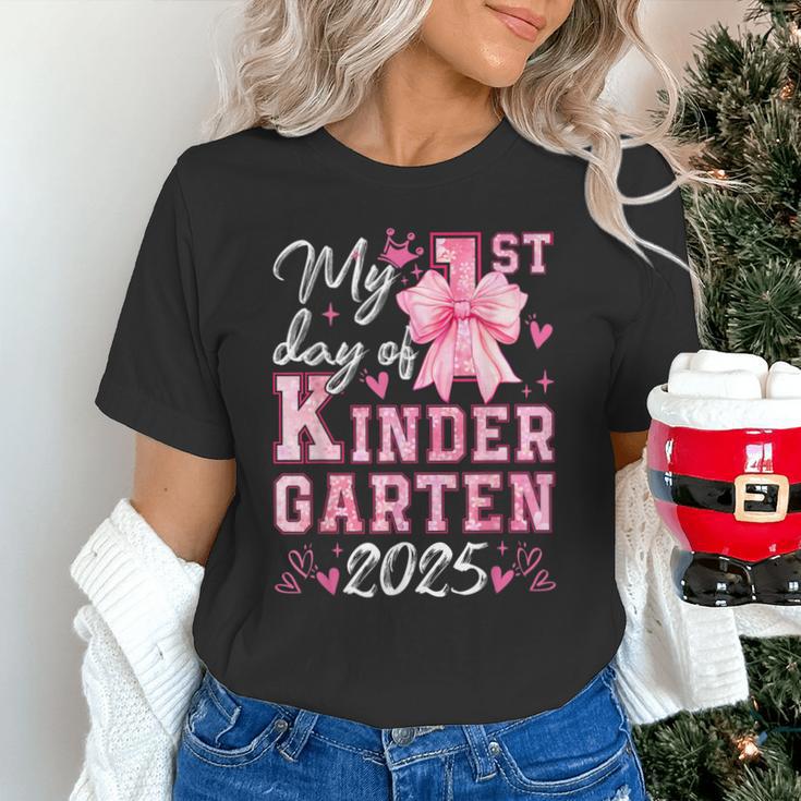 My 1st Day Of Kindergarten 2025 Back To School Girls Unisex T-Shirt