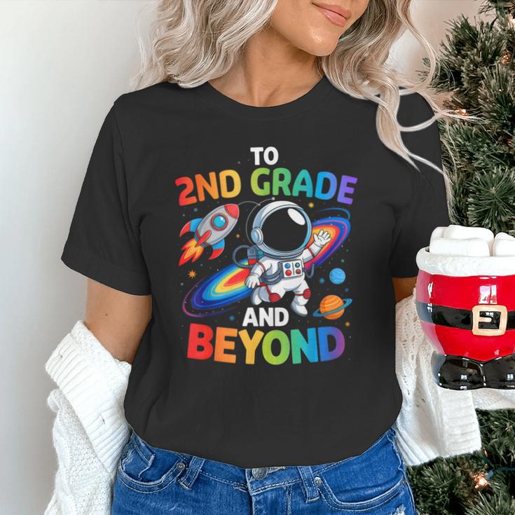 2nd Grade And Beyond Second Grade Astronaut Back To School Unisex T-Shirt