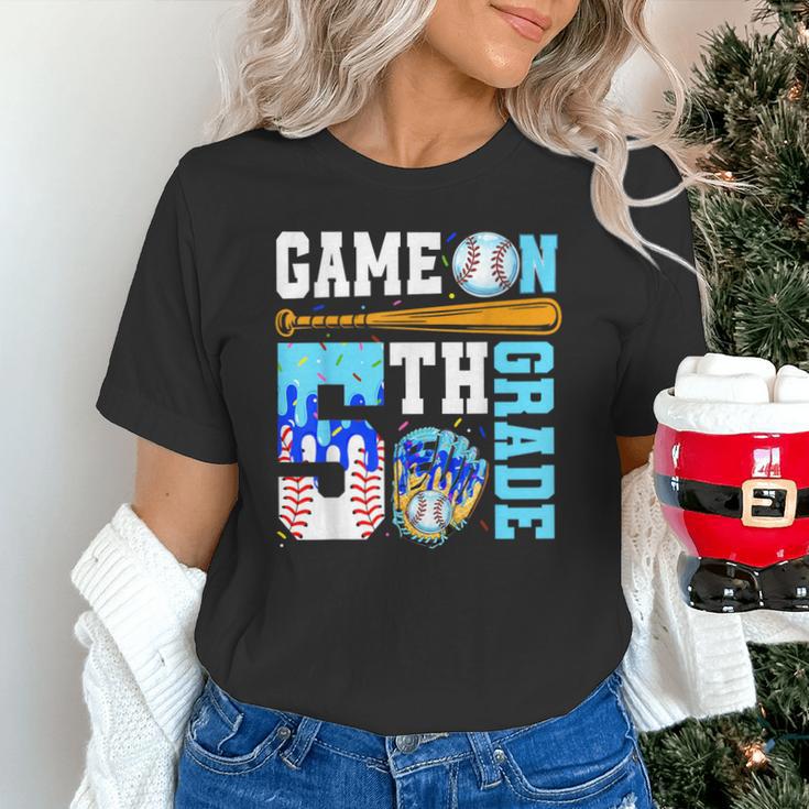 5th Grade Back To School Baseball Drip Ice Cream Game On Unisex T-Shirt 5th Grade Back To School Baseball Drip Ice Cream Game On Unisex T-Shirt
