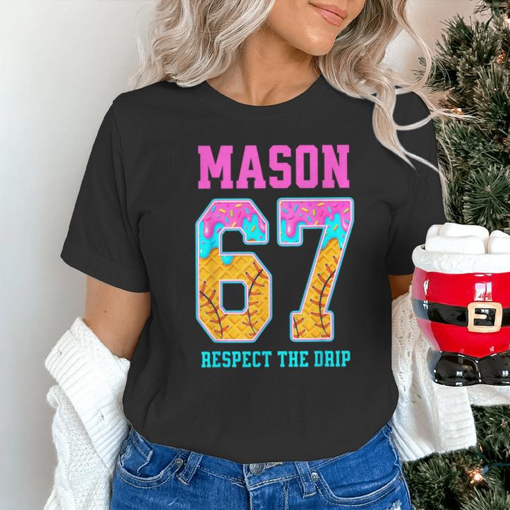 6 7 Mason Baseball Drip Unisex T-Shirt 6 7 Mason Baseball Drip Unisex T-Shirt