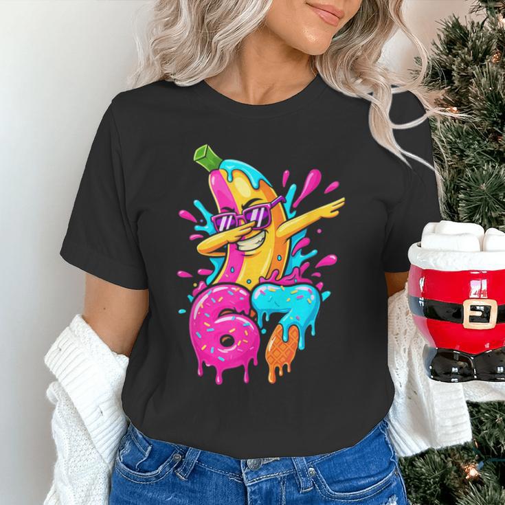 67 Baseball Dabbing Banana 6 7 Dripping Ice Cream Meme Unisex T-Shirt 67 Baseball Dabbing Banana 6 7 Dripping Ice Cream Meme Unisex T-Shirt