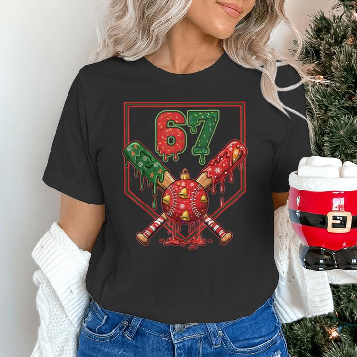 67 Baseball Drip Christmas Meme Six Seven Gen Alpha Slang Unisex T-Shirt 67 Baseball Drip Christmas Meme Six Seven Gen Alpha Slang Unisex T-Shirt