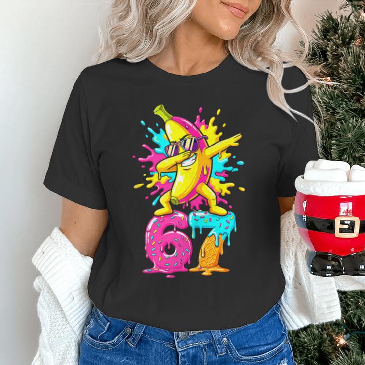 67 Baseball Ice Cream Six Seven Dabbing Banana Unisex T-Shirt