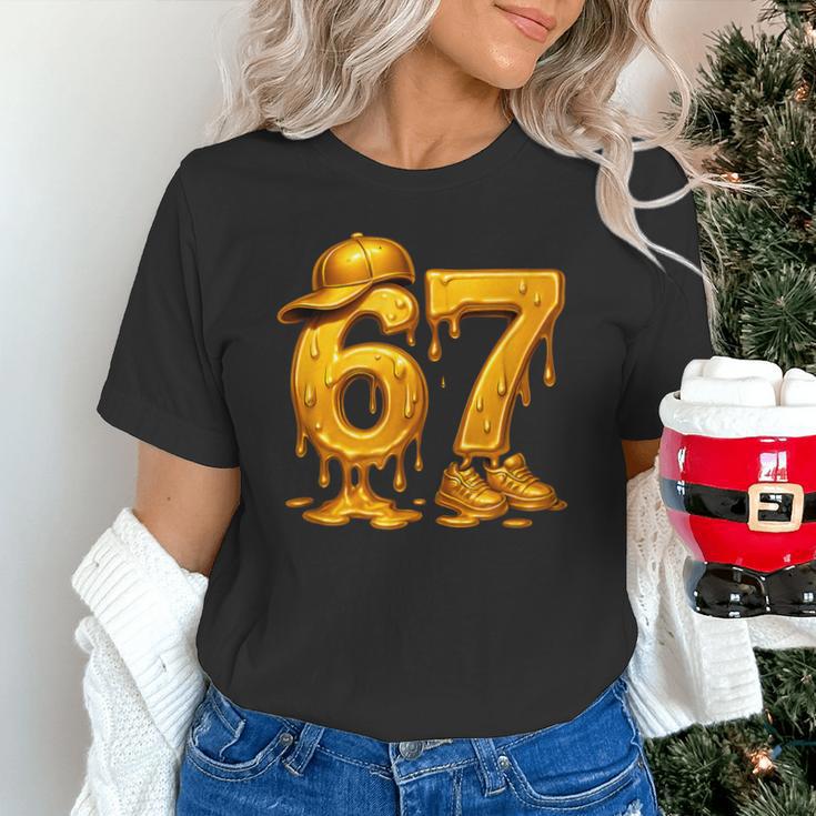 67 Brain Rot Meme Baseball Ice Cream Drip For Kids & Teens Unisex T-Shirt 67 Brain Rot Meme Baseball Ice Cream Drip For Kids & Teens Unisex T-Shirt