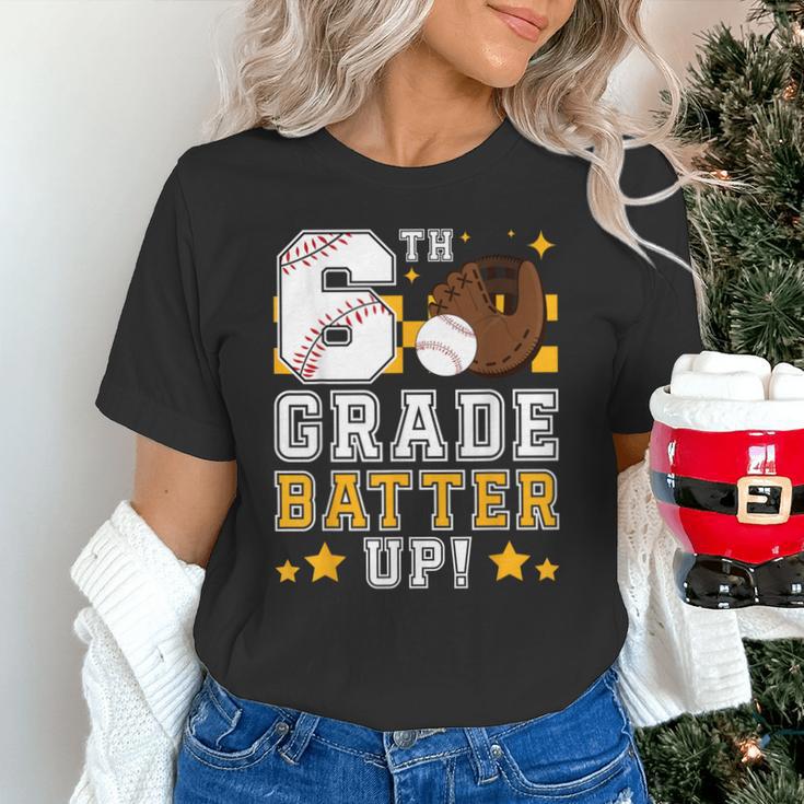 6th Grade Batter Up Baseball First Day Back To School Unisex T-Shirt 6th Grade Batter Up Baseball First Day Back To School Unisex T-Shirt