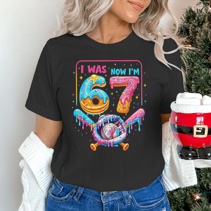 7th Birthday Boys I Was 6 Now I'm 7 Baseball Ice Cream Drip Unisex T-Shirt 7th Birthday Boys I Was 6 Now I'm 7 Baseball Ice Cream Drip Unisex T-Shirt