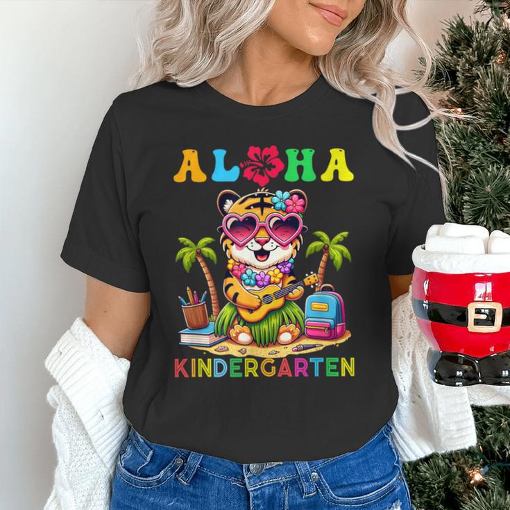 Aloha Kindergarten Tiger Hawaii Back To School Kids Girls Unisex T-Shirt Aloha Kindergarten Tiger Hawaii Back To School Kids Girls Unisex T-Shirt