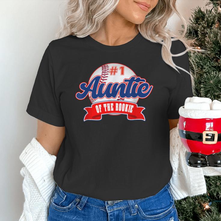 Auntie Rookie Of Year 1st Birthday Baseball Theme Matching Unisex T-Shirt Auntie Rookie Of Year 1st Birthday Baseball Theme Matching Unisex T-Shirt