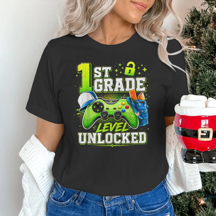 Back To School 1st First Grade Level Unlocked Gamer Kid Unisex T-Shirt Back To School 1st First Grade Level Unlocked Gamer Kid Unisex T-Shirt