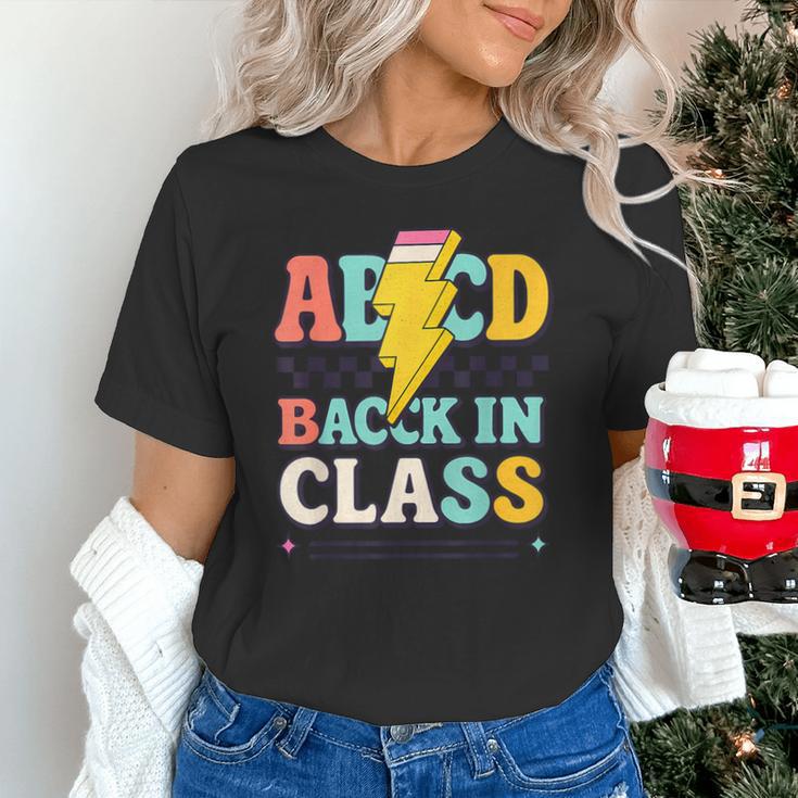 Back To School ABCD Back In Class Unisex T-Shirt