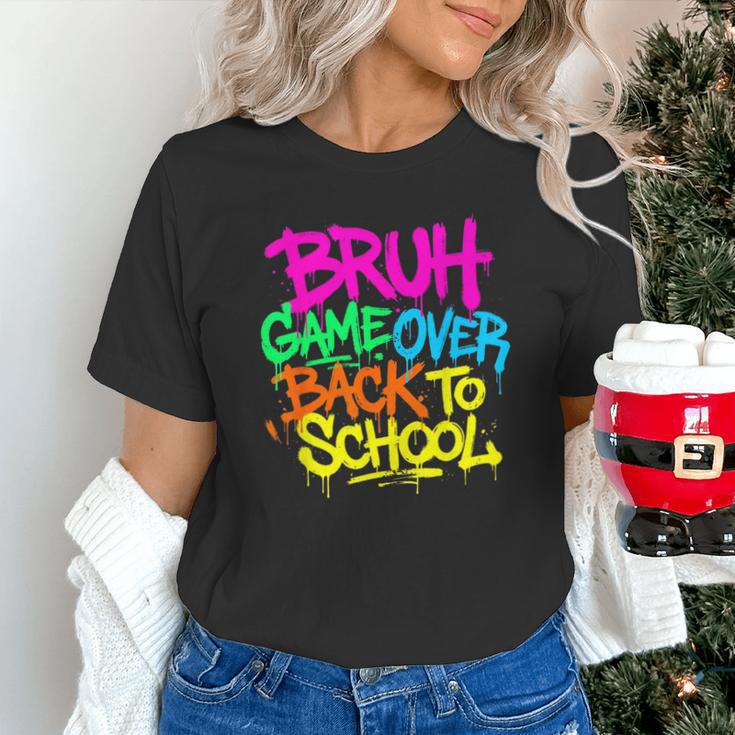 Back To School Bruh Game Over Gaming Boys Unisex T-Shirt Back To School Bruh Game Over Gaming Boys Unisex T-Shirt