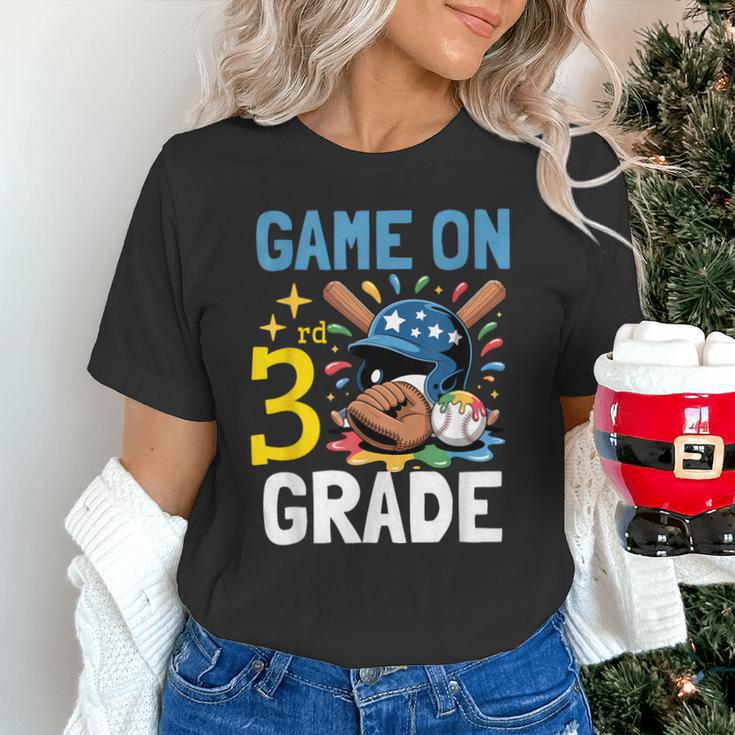 Back To School Game On Third Grade Baseball First Day Boys Unisex T-Shirt Back To School Game On Third Grade Baseball First Day Boys Unisex T-Shirt