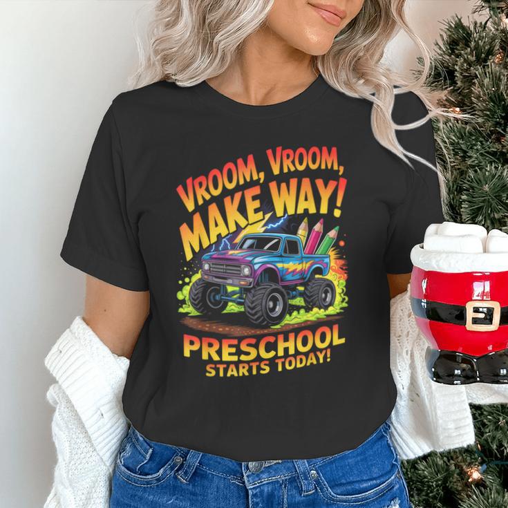 Back To School Preschool Pre-K Monster Truck First Day Boys Unisex T-Shirt