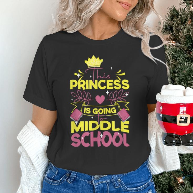 Back To School This Princess Is Going To Middle School Unisex T-Shirt