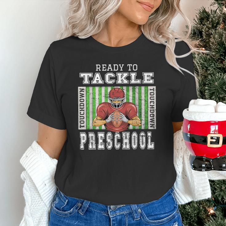 Back To School Ready To Tackle Preschool Football Theme Unisex T-Shirt Back To School Ready To Tackle Preschool Football Theme Unisex T-Shirt