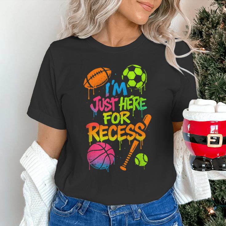 Back To School Sports Basketball Football Recess Unisex T-Shirt Back To School Sports Basketball Football Recess Unisex T-Shirt