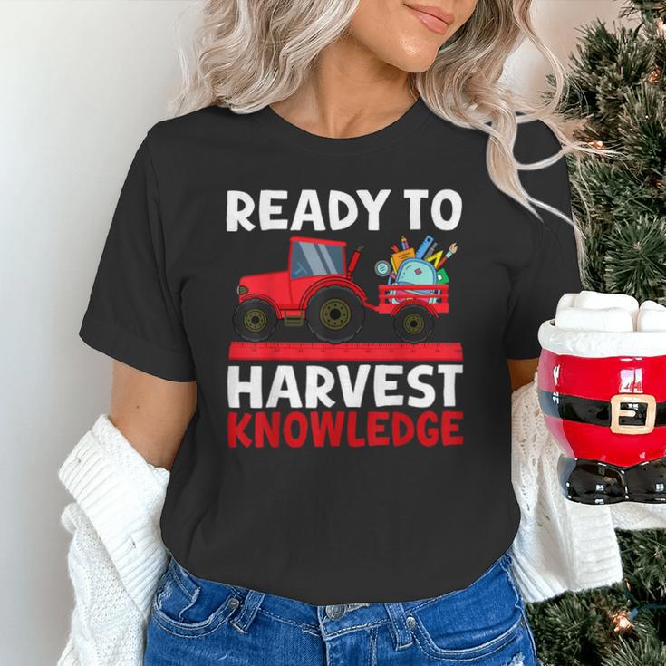 Back To School Tractor Farmer Boys First Day Of School Kids Unisex T-Shirt Back To School Tractor Farmer Boys First Day Of School Kids Unisex T-Shirt