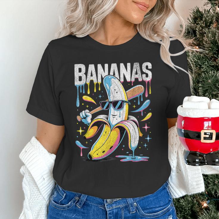 Banana Baseball Drip Kids Youth Boys Girls Sport Teens Unisex T-Shirt