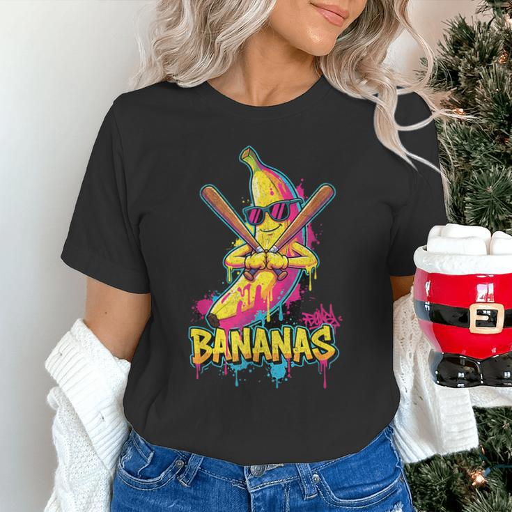 Baseball Banana Graffiti Urban For Kids Unisex T-Shirt